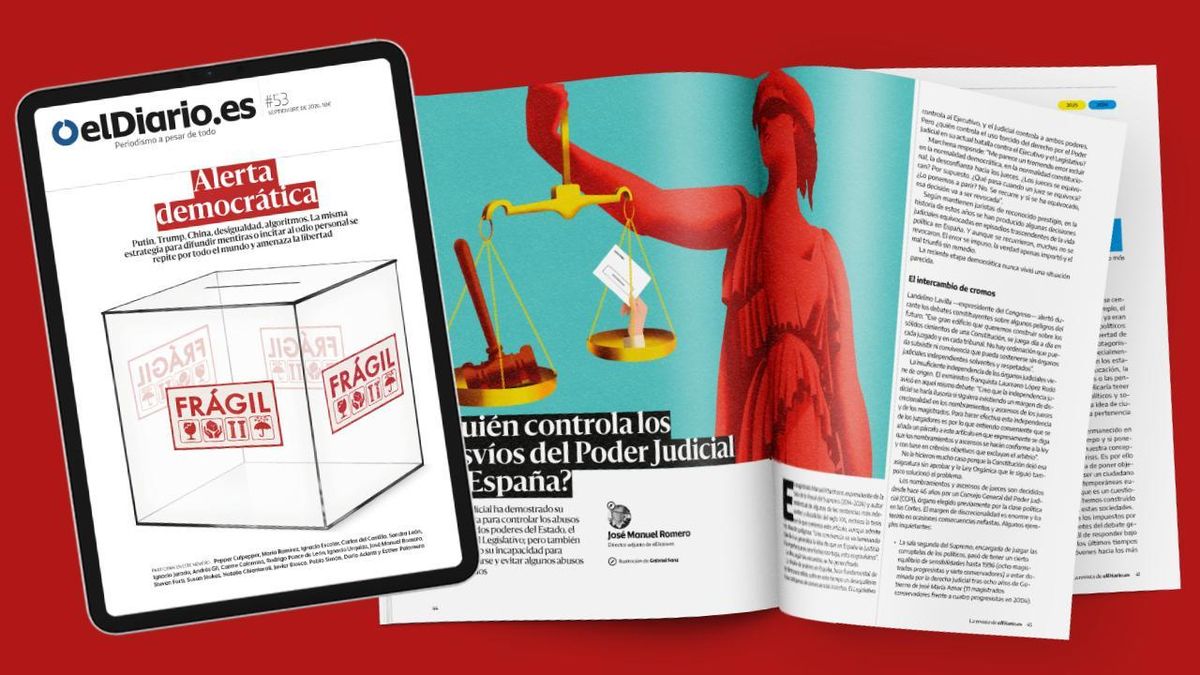 ‘Alerta democrática’, la nueva revista de elDiario.es